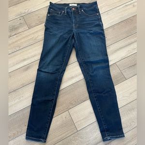 Madwell True Skinny 9” High-Rise Jeans Size 28